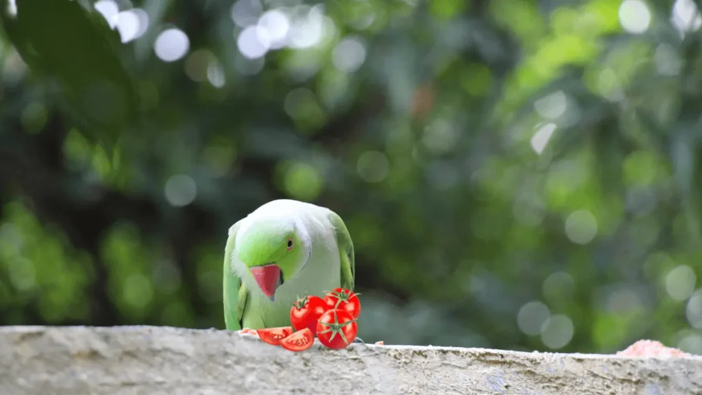 Can-Parrots-Eat-Tomatoes